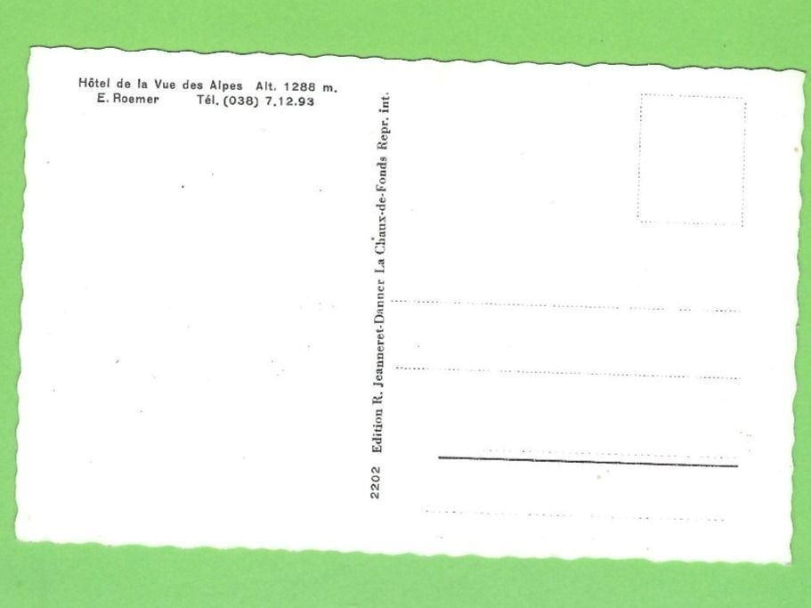 Cartoline postali: Vue des Alpes – Nuovo (secondo la descrizione) da Zürich venduto da t24_de 1