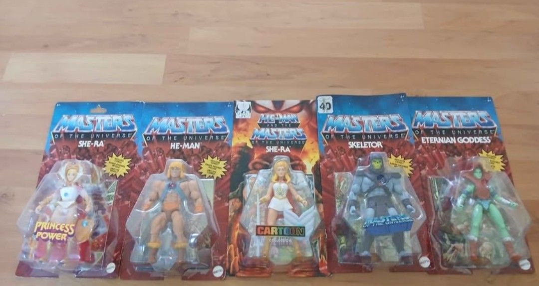 Masters of the Universe Figuren: Masters of The Universe kl. Sammlung – Neu und originalverpackt aus Rickenbach LU von mai_cyk6