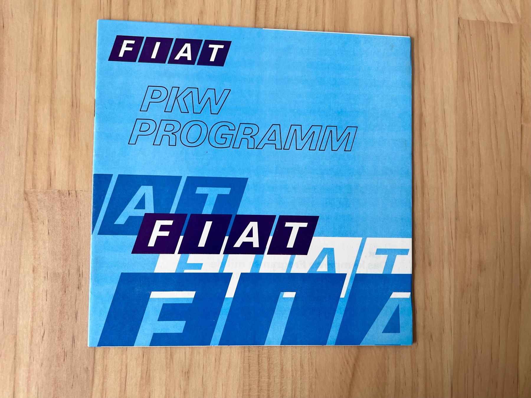 Fiat Dokumente: FIAT PKW Programm 1979 Prospekt mit Preisen – Gebraucht aus Münchenbuchsee von Volver64