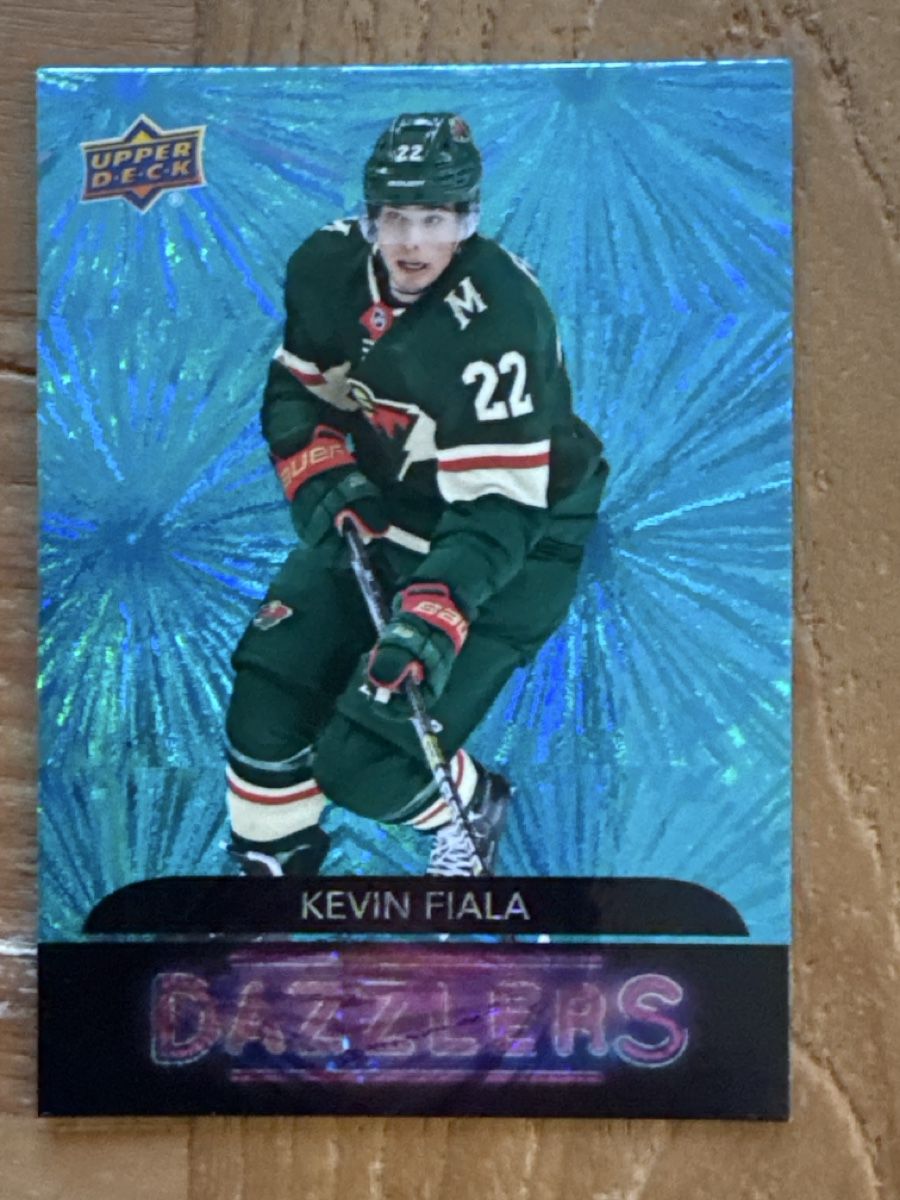 NHL Carte collezionabili: NHL Kevin Fiala Dazzlers – Usato da Grüningen venduto da Peterpan99