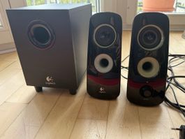 Logitech Speaker Z323 Lautsprecher & Subwoofer Funktioniert