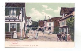 Antike Ansichtskarte Dielsdorf, um 1900, gelaufen
