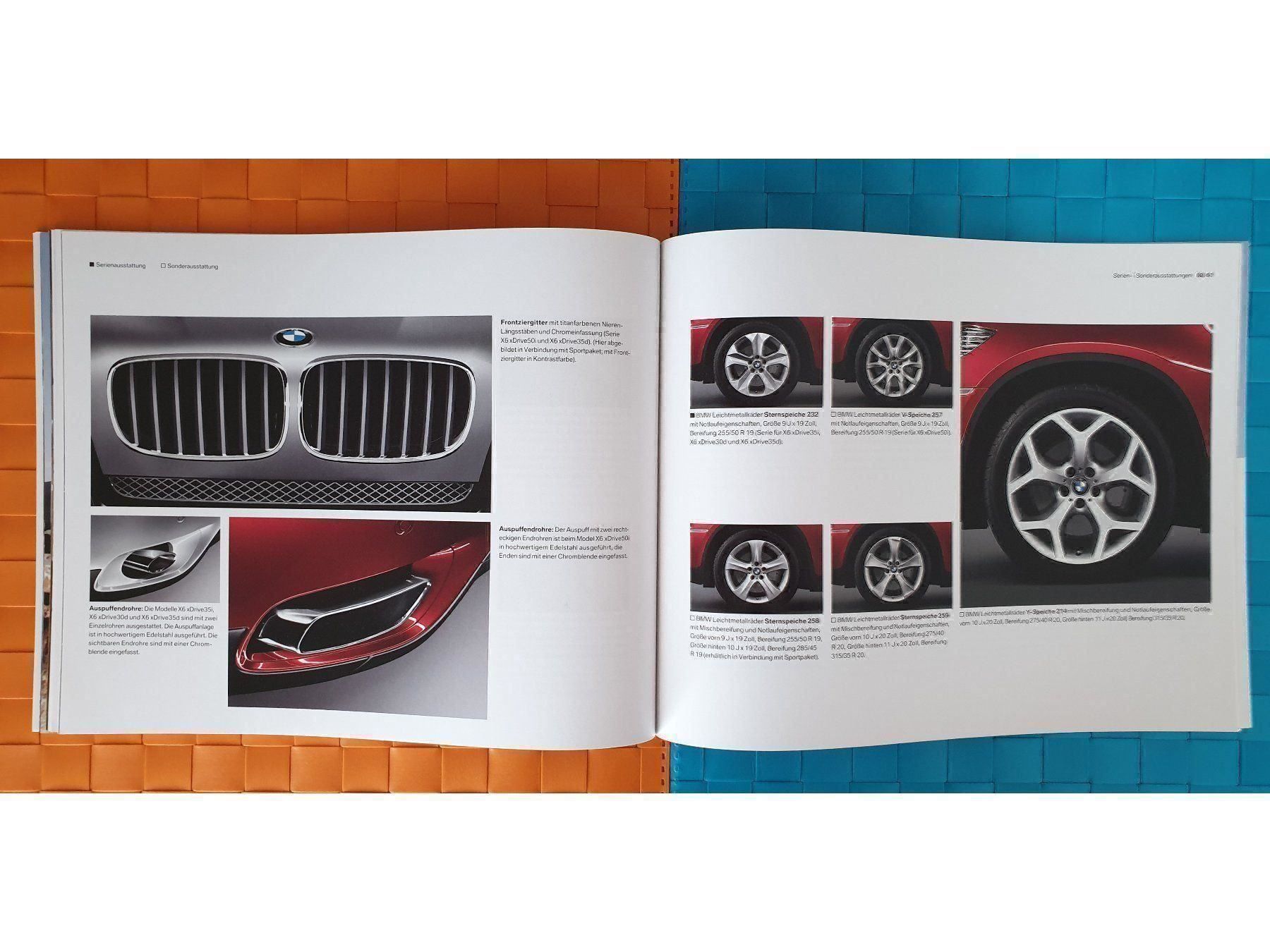 Riviste & Magazine: BMW X6 E71 - Prospekt / Katalog – Usato da Viganello venduto da CARLiteratur 4