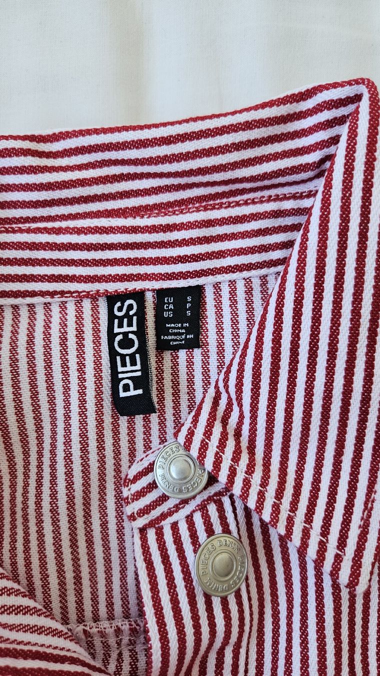 Pieces Vestes: Jacke Pieces gestreift – Neuf (Voir description) à Zürich par AlineW 2
