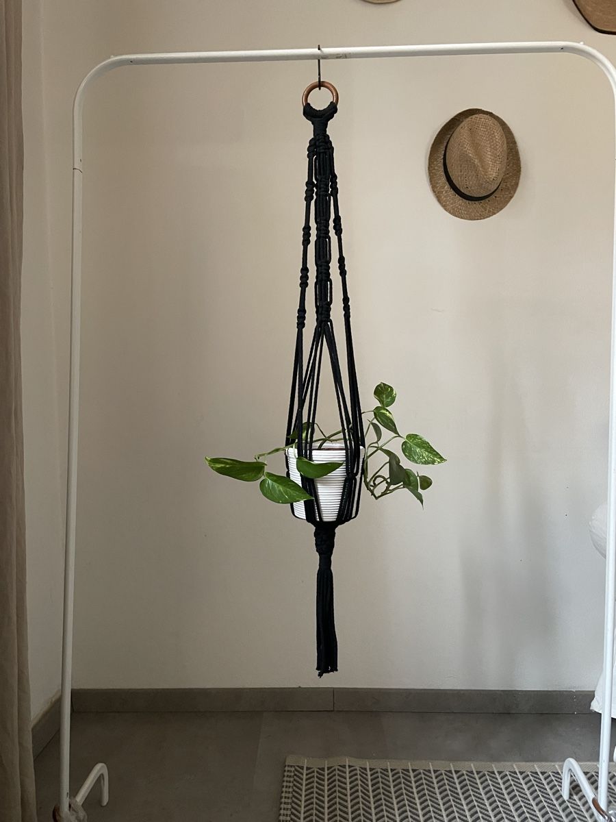 Tutte le decorazioni: Macrame planthanger handmade – Nuovo (secondo la descrizione) da Zürich venduto da chr_sp59 2
