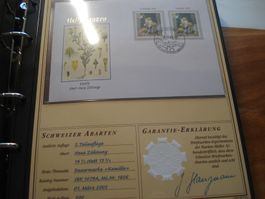 Abart Neuauflage Kamille  2005, FDC, Mix mit Erstauflage