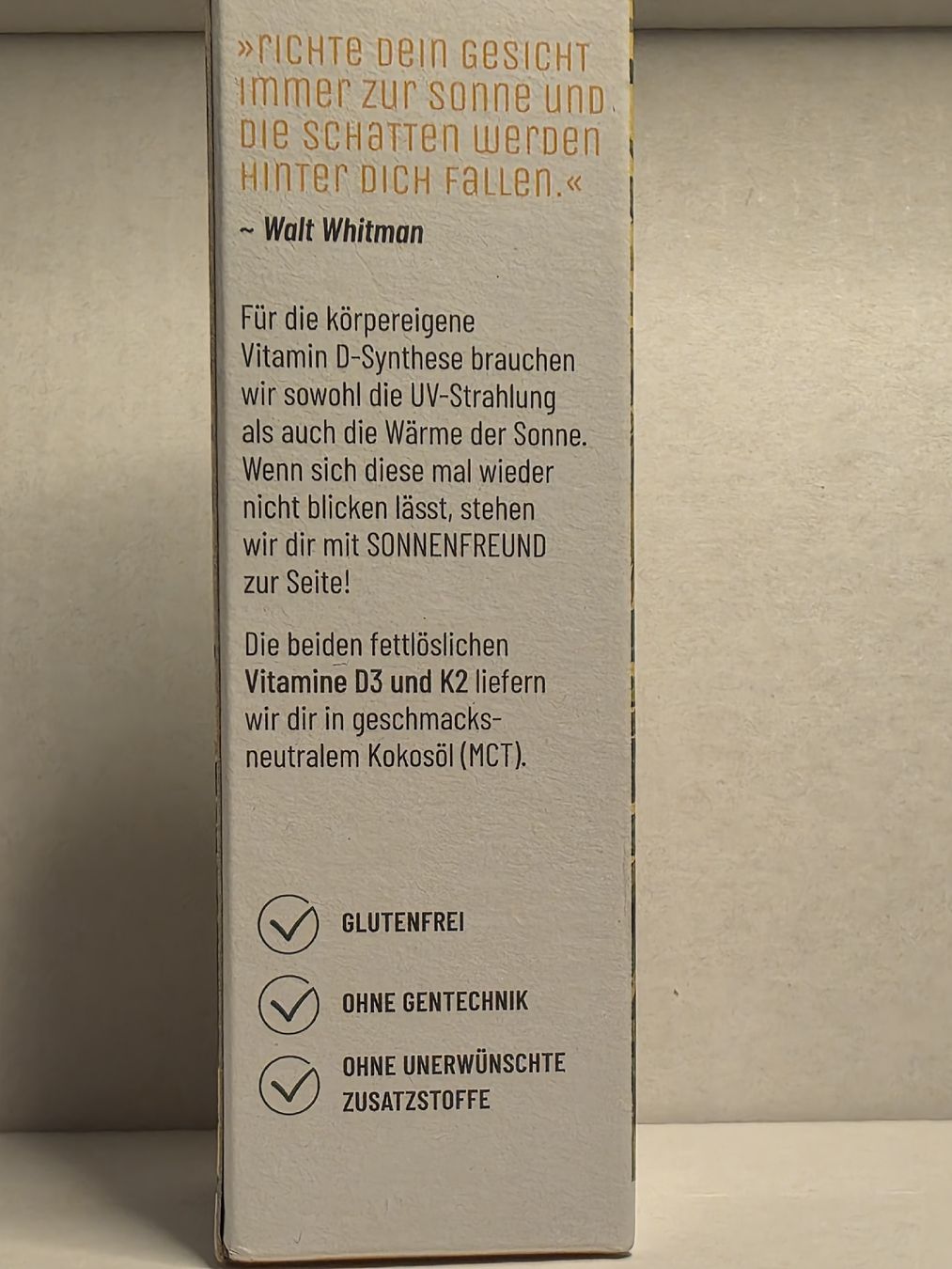 Cibi & Specialità: Sonnenfreund Vitamin D3 & K2 Tropfen – Nuovo e nell'imballaggio originale da St. Gallen venduto da Shelly__x3 3