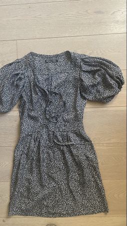 Robe portefeuille en soie Balenciaga, taille 36-38