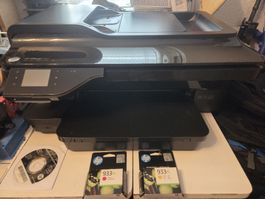 HP Officejet 7612 A3/A4  Drucker mit Tinte, gut erhalten