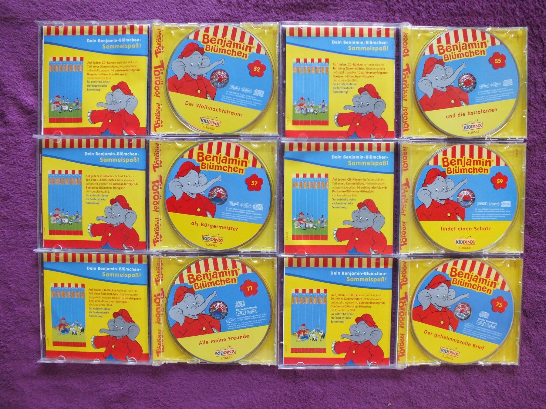CDs: 6 - Benjamin Blümchen - Hörspiel - CD´s – Gebraucht aus Müllheim Dorf von Seeeule01 7