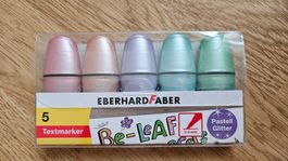 Glitzer Textmarker, 5x