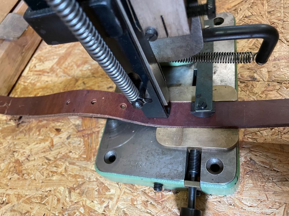 Leder Locher Stanzmaschine - Mit 13mm Spannfutter Für Lederwerk