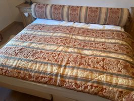 Protection de lit 230 × 230 cm + traversin 180 cm