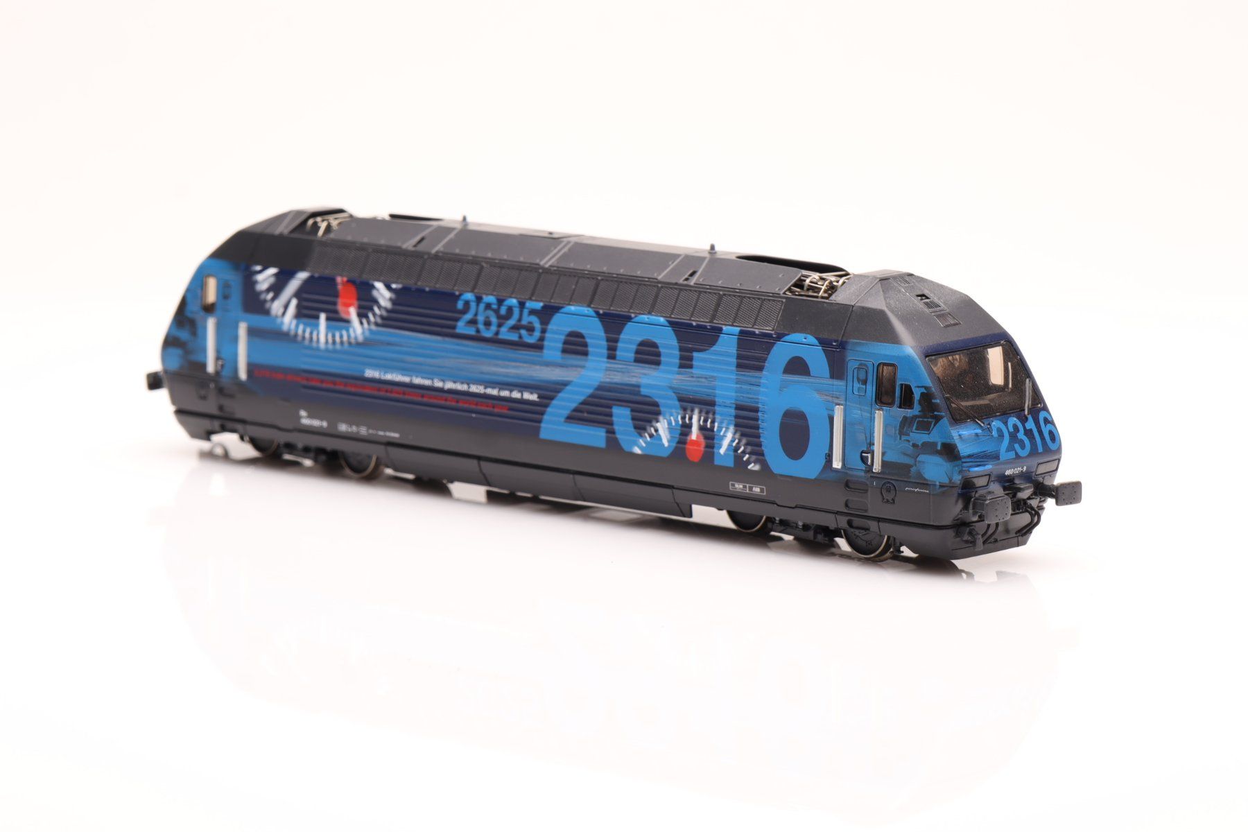 Roco Modelleisenbahnen: Roco SBB Re 460 "Mondaine" DC Digital, H0 – Gebraucht aus Ried (Muotathal) von Modellbahn.swiss 2