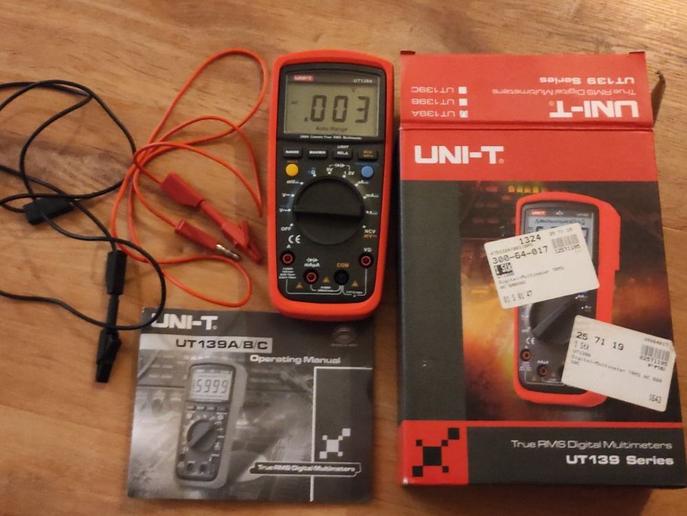 Uni-Trend Digital-Multimeter UT139A (Gebraucht) in Unterägeri für CHF ...