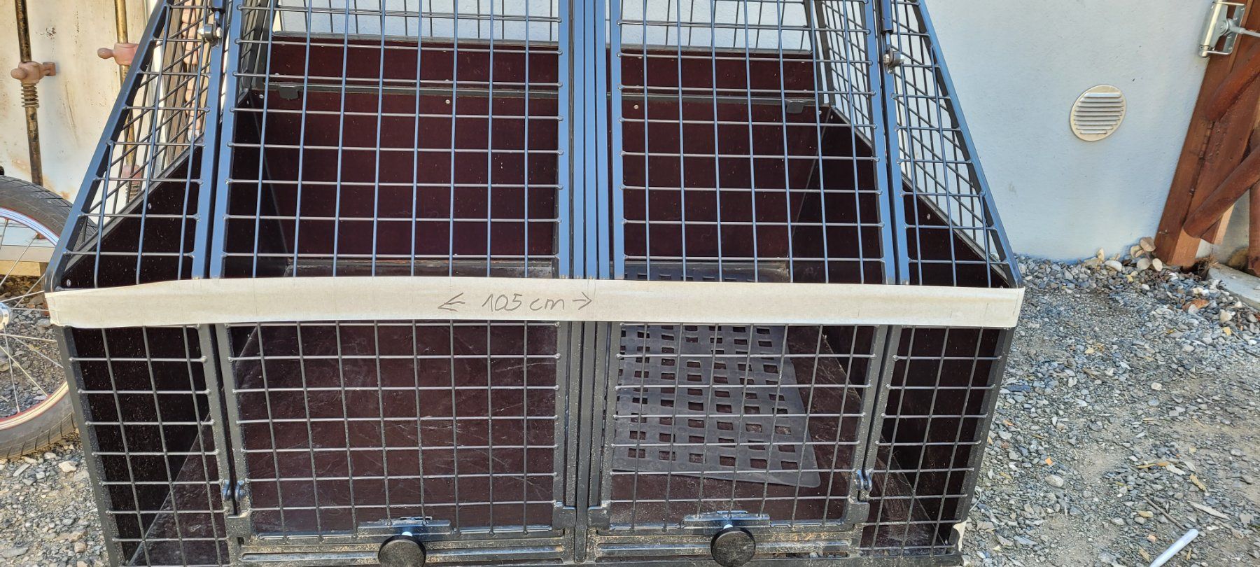 Gabbie, trasporto & Sicurezza: Doppel TransportHundebox – Usato da Wolfenschiessen venduto da 8418 4