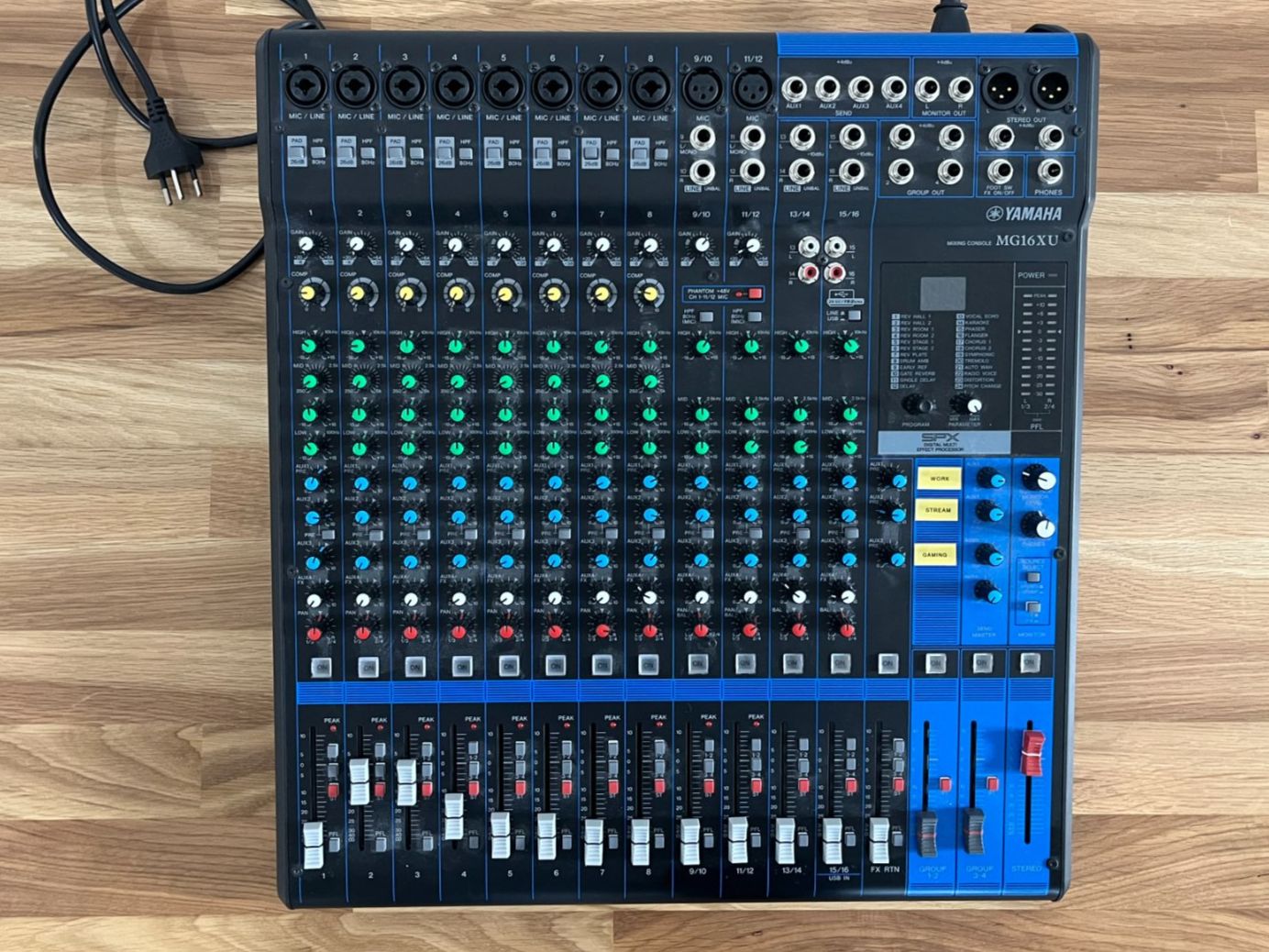 Yamaha Console di mixaggio: Yamaha Mischpult MG16XU – Usato da Aarwangen venduto da gold68