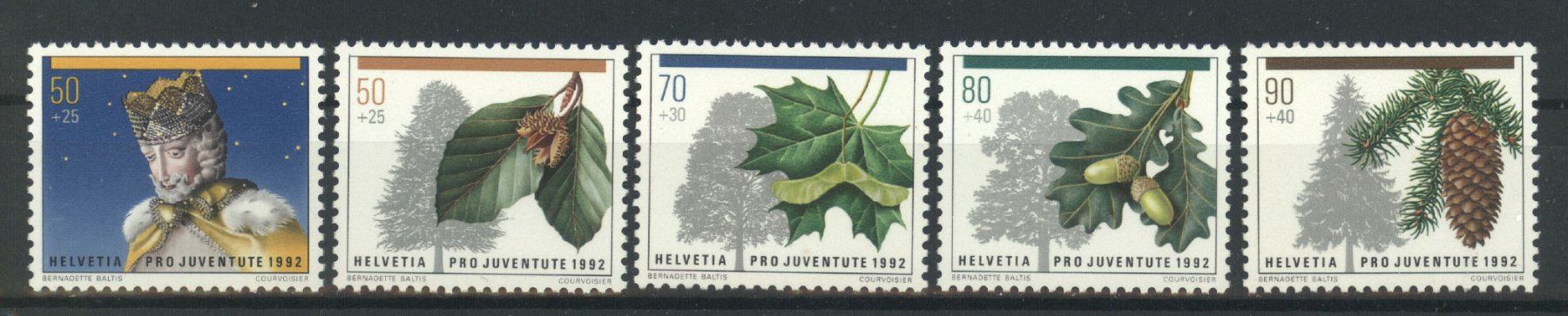 Tutti i francobolli: 1992, Pro Juventute ** (2) – Nuovo (secondo la descrizione) da Willisau venduto da Vollstempel