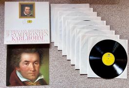 Beethoven 9 Symphonien Karl Böhm Wiener Philh. 9 LPs Box TOP