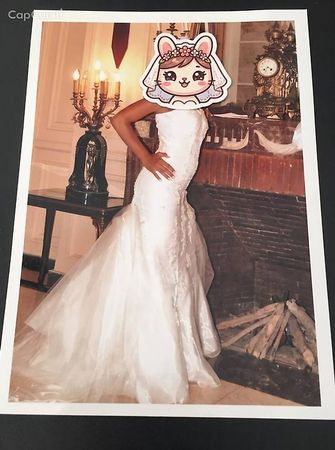 Elegantes Brautkleid Gr. 34  1 x getragen, gereinigt