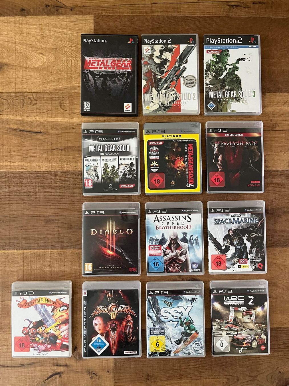 Sony Console: Sony PS3 Slim Set + Metal Gear Solid Sammlung – Usato da Interlaken venduto da max_q8cd 4