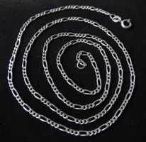 Silber 800 Figaro Halskette 60 cm / 2 mm