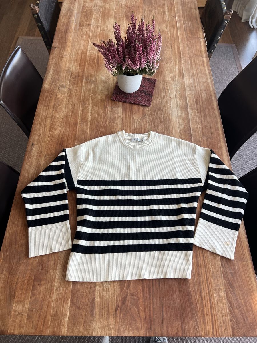 Pulls & Sweat-shirts: 2 NA-KD Pullover gestreift Navy Grösse S – D'occasion à Erlenbach ZH par schnflck 1