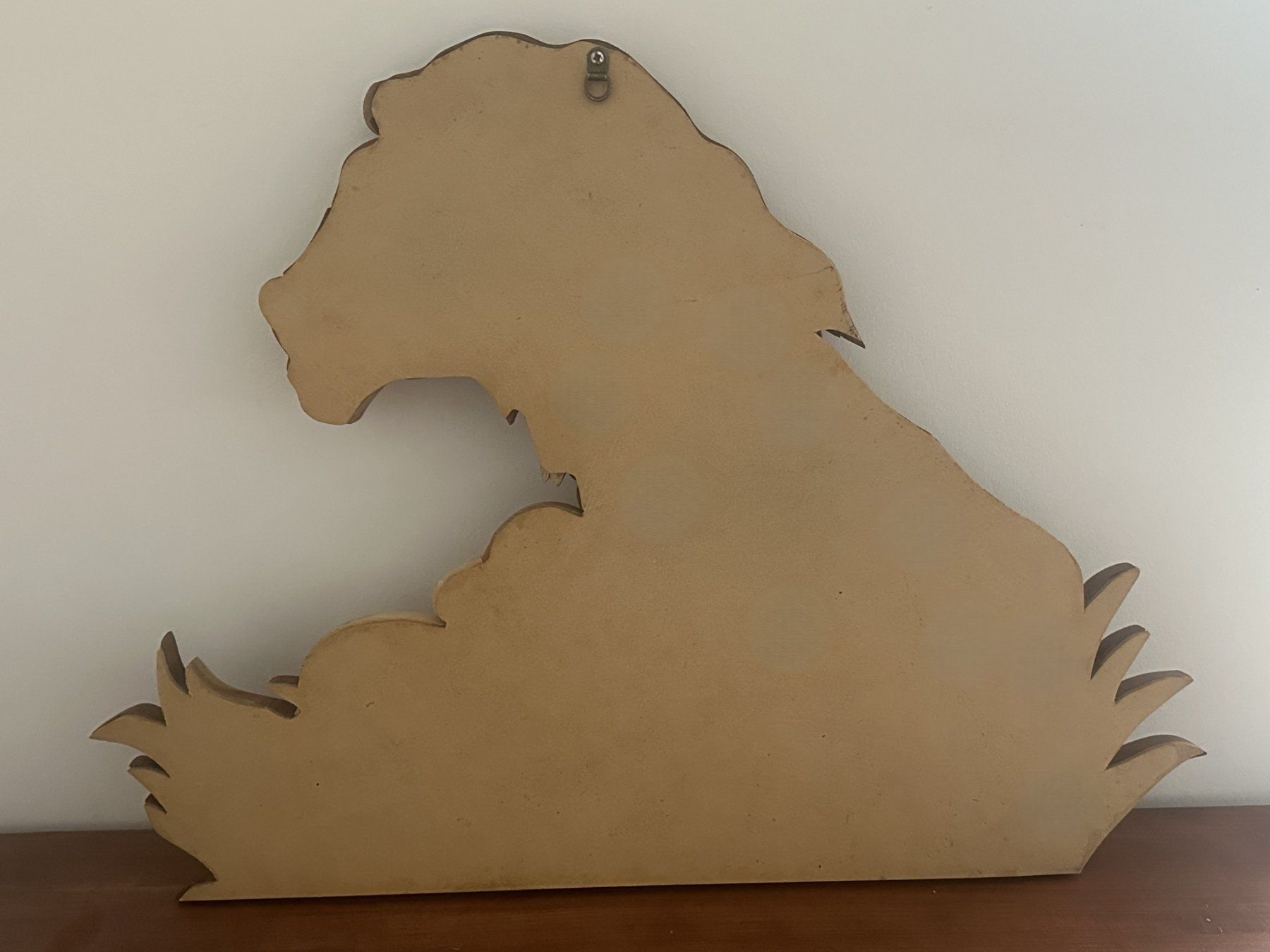 Foto & Immagini: Holzbild Löwe und Lamm – Usato da Basel venduto da urst2005 1