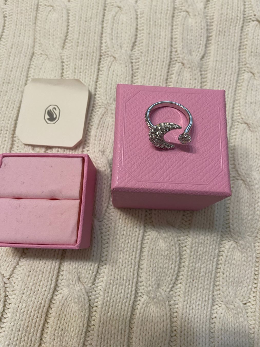 Swarovski Anelli: Swarovski bague, taille 55 – Nuovo e nell'imballaggio originale da Plan les Ouates venduto da didi911 2