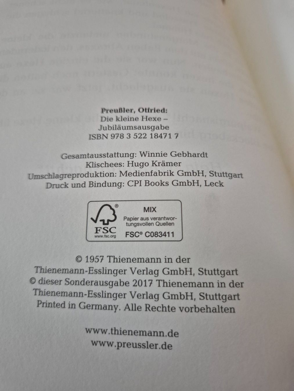 Libri: Die kleine Hexe / Otfried Preussler – Nuovo (secondo la descrizione) da Oberdiessbach venduto da Finland1977 3