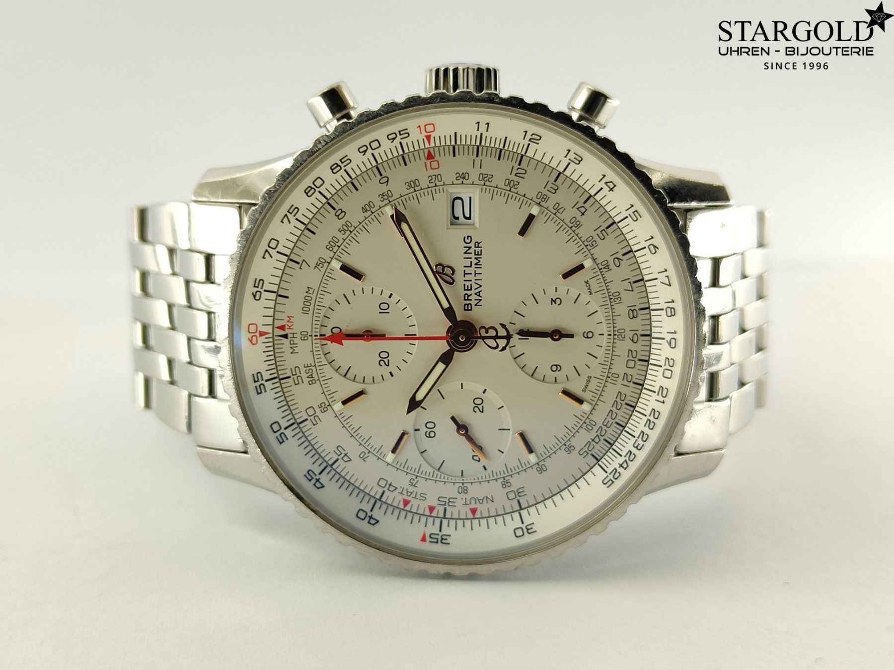 Breitling Orologi: Breitling Navitimer Heritage - A13324 – Usato da Zürich venduto da Stargold-Uhren 4
