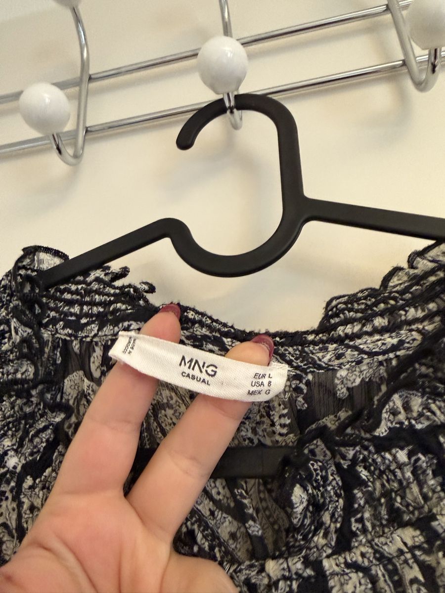 Mango Camicette: MNG Bluse mit Paisleymuster, Gr. L – Usato da Langnau am Albis venduto da Schneeflocke92 1