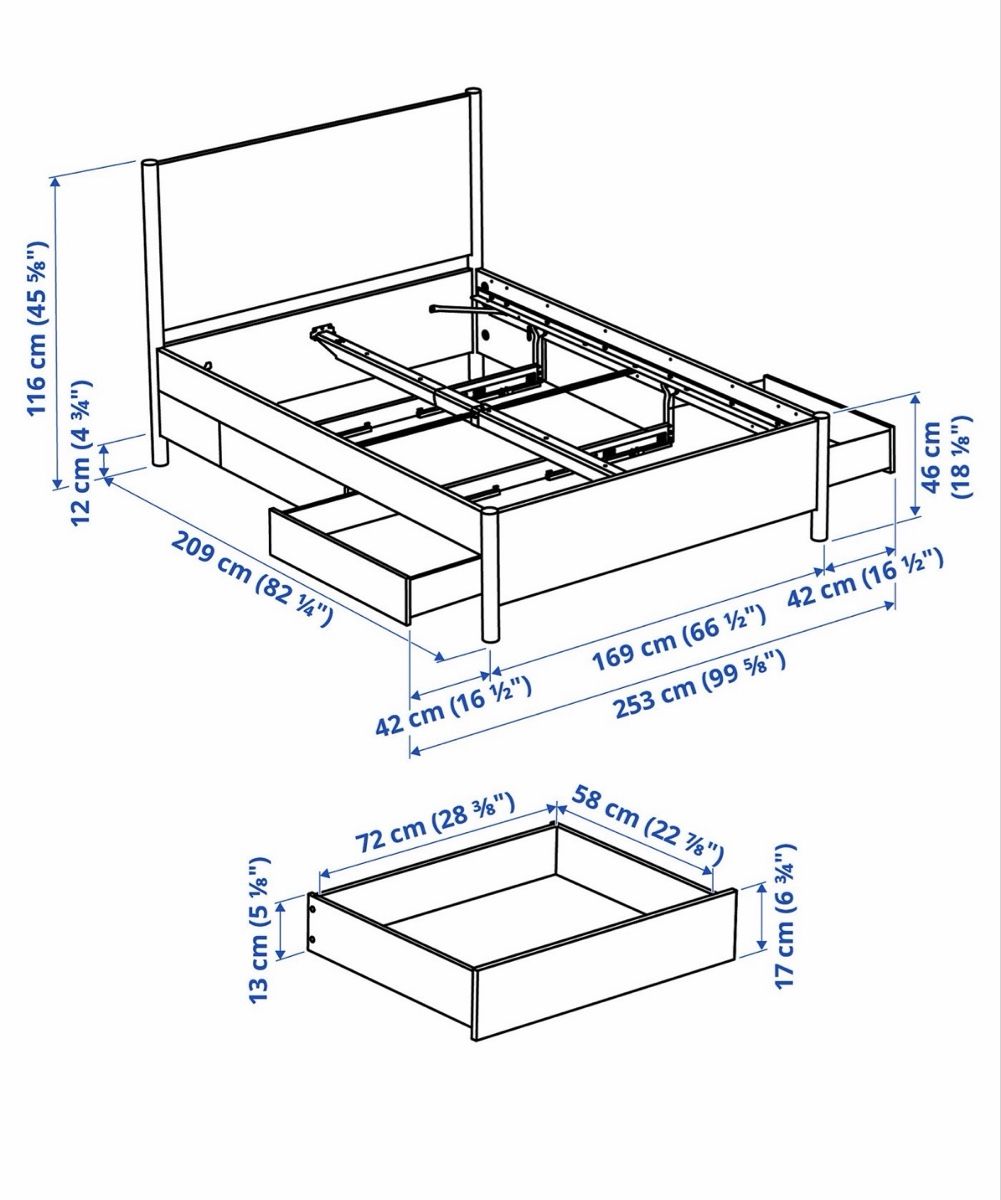 Letti: Ikea Bett 160x200 wie neu  – Nuovo (secondo la descrizione) da St.Gallen venduto da jey_c9kd 1
