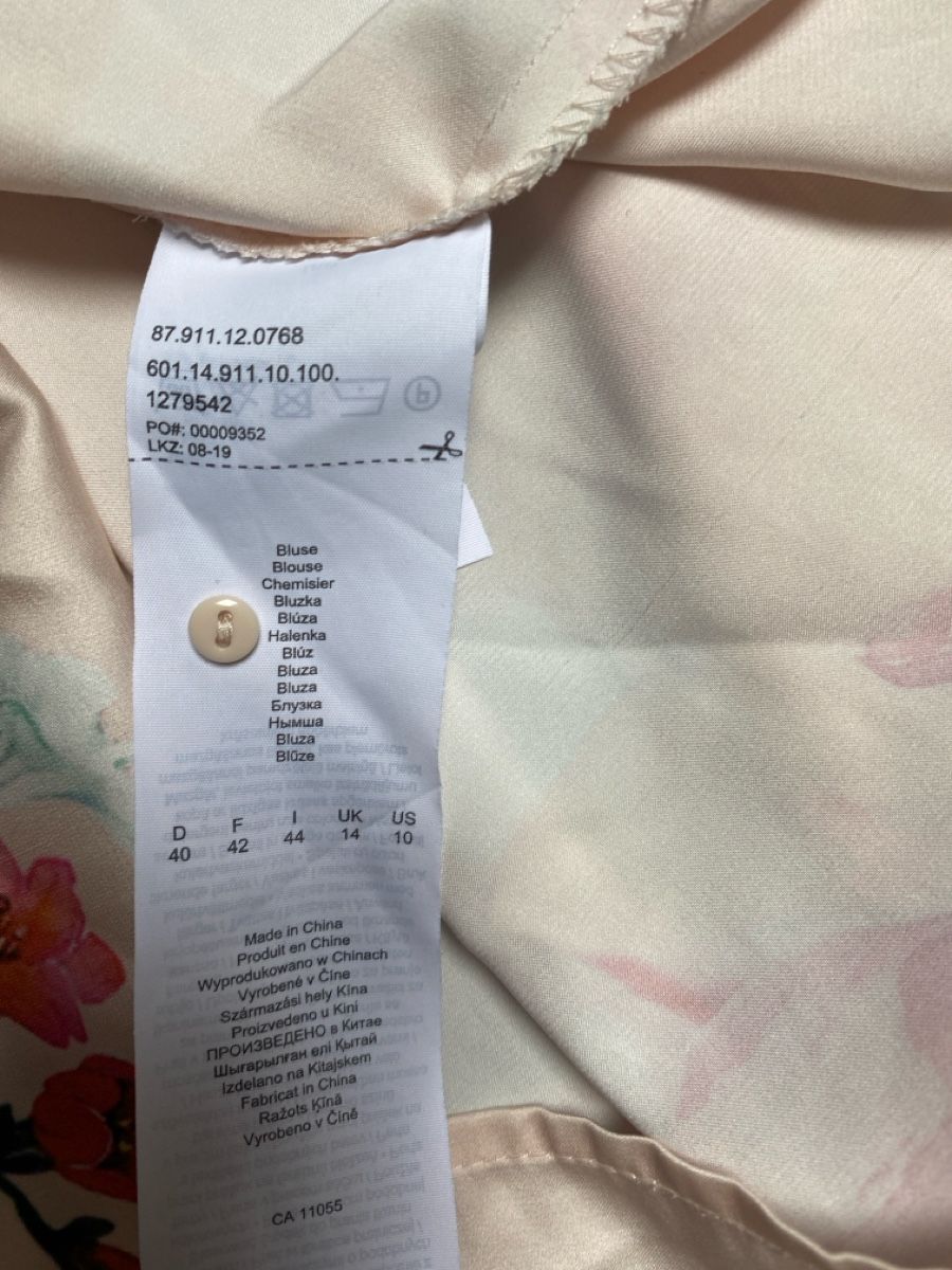 Comma Top: Bluse Comma TOP Gr 40 Blumenprint Sommerlich leicht, – Usato da Homberg b. Thun venduto da Homata 5