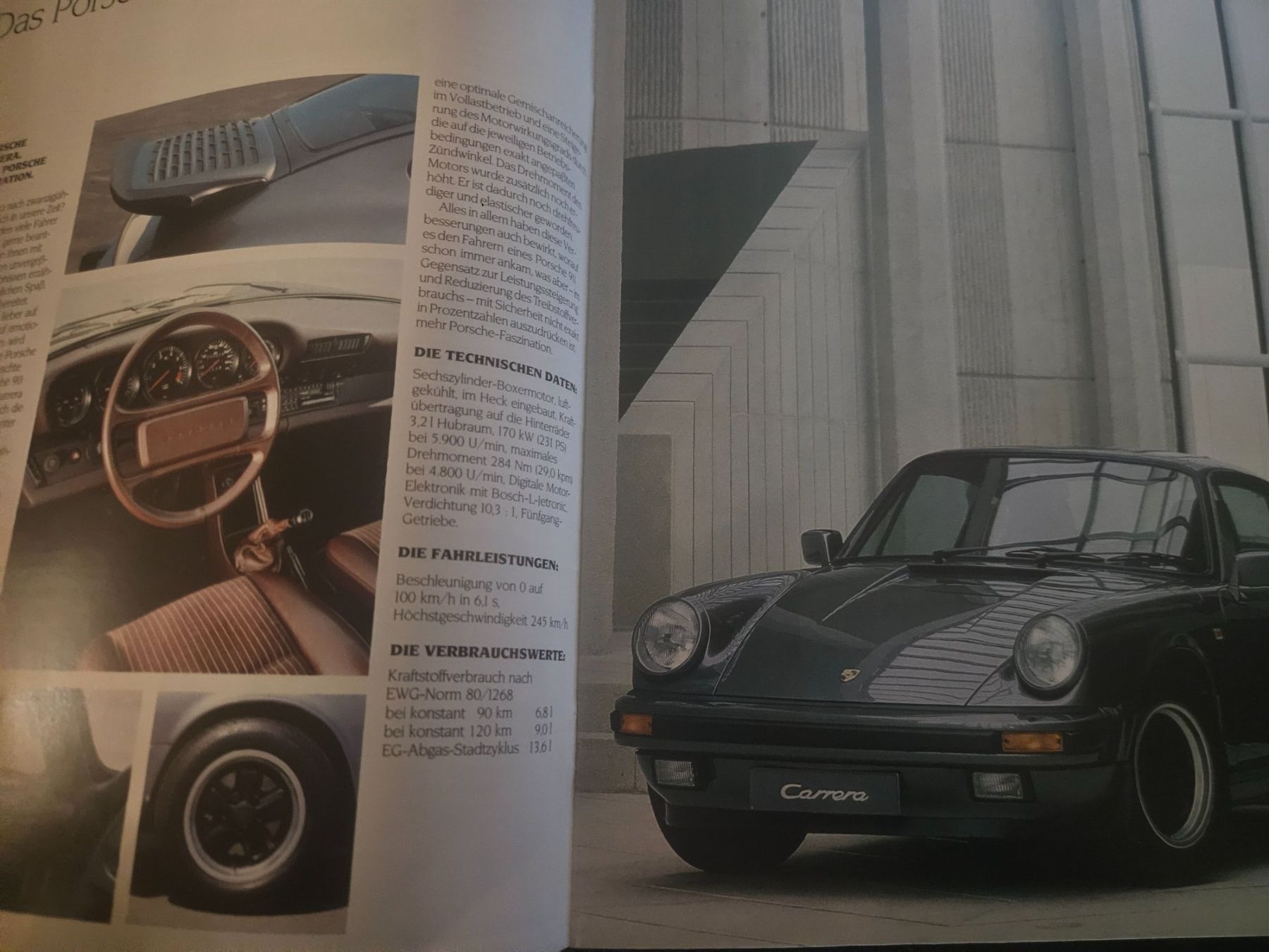 Porsche Documenti: Porsche Modellprogramm 1985   Prospekt 1984  xx – Usato da Flawil venduto da sr1_f6st 2