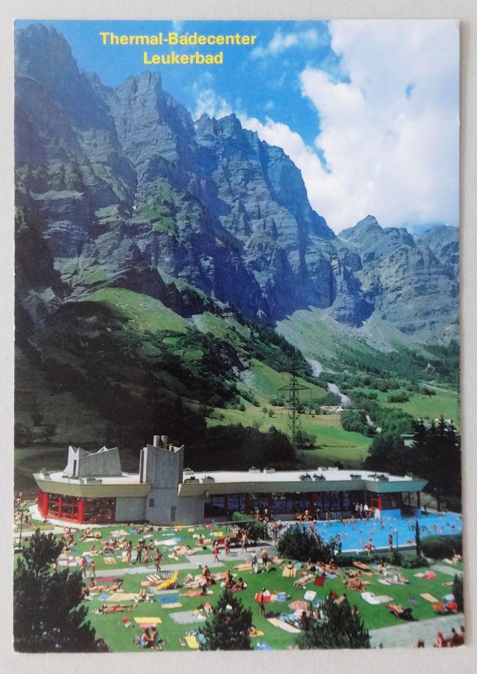 Cartoline postali: Thermal-Badecenter, Leukerbad – Usato da Fétigny venduto da Billy2miny