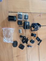 GoPro Hero 7 mit Originalakku und 2 Zusatzakkus und Zubehör