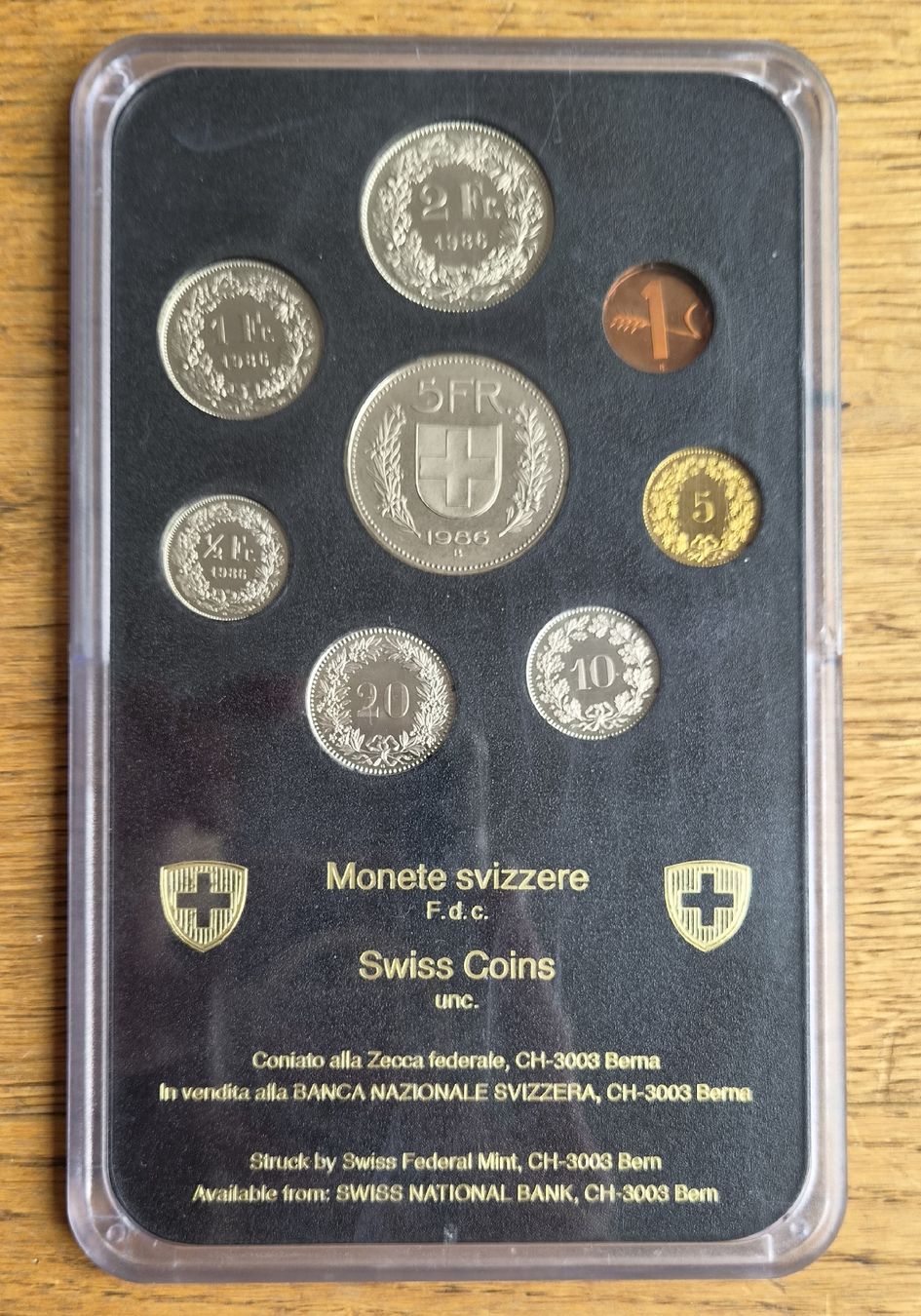 Alle Münzen: Münzensammlung 1986 – Neu und originalverpackt aus Davos Clavadel von ste_9qdw