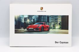 Porsche Cayman 2014 Hardcover Prospekt