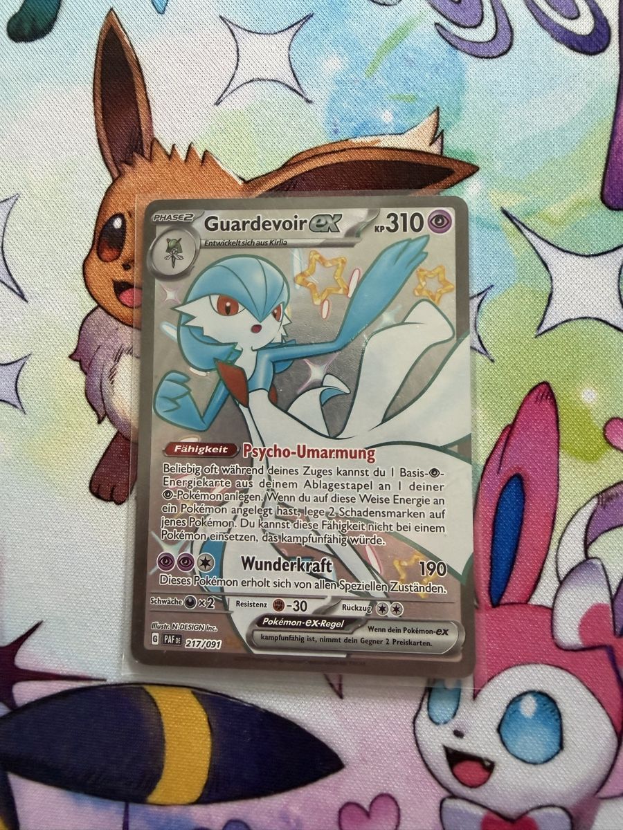 Pokémon Sammelbilder & Trading cards: Pokemon Guardevoir EX 217/091 PAF – Gebraucht aus Grindelwald von TSG-G-Town