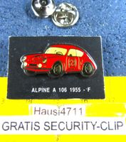 ALPINE A 106 1955 OLDI AUTO PIN GLAsiert mit SECURITY-CLIP