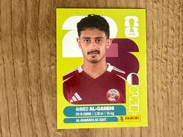 Panini FIFA WM 2026 Sticker Ahmed Al-Ganehi OAT 19