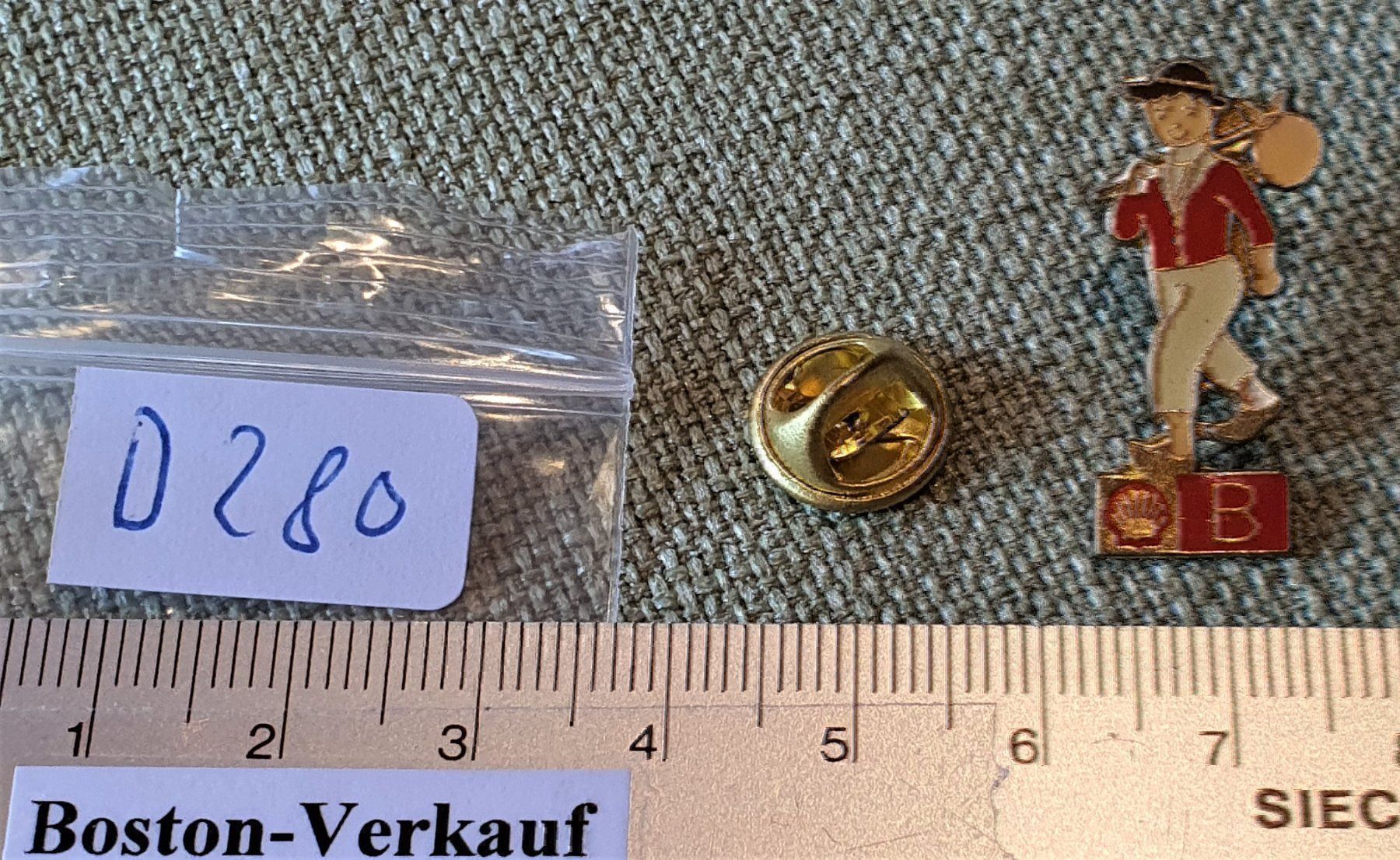 Spille & Fermagli: D280 - Pin SHELL B Belgien / 2 – Usato da Reinach BL venduto da Boston-Verkauf 2