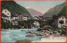 GIORNICO Vecchio ponte sul Ticino