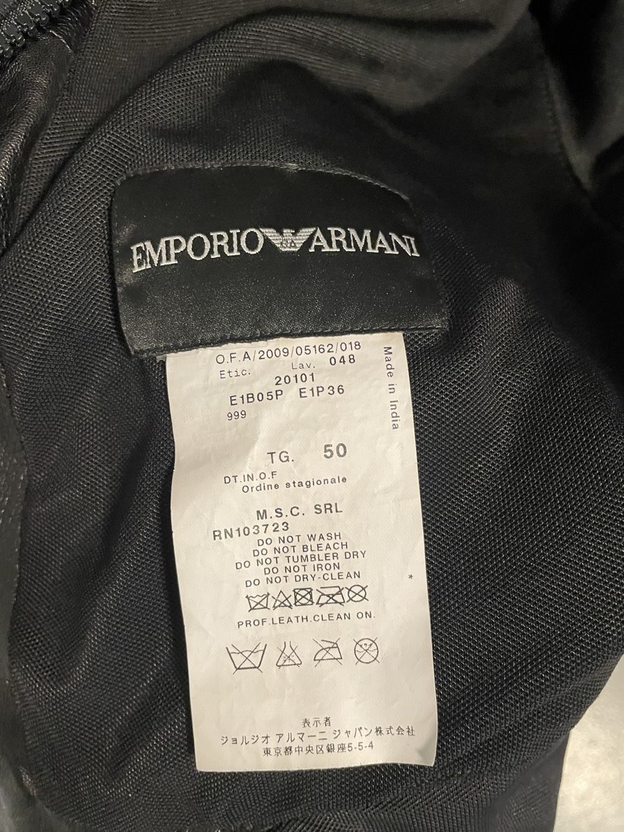 Armani Vestes: Armani Jacket Leather Black Used – D'occasion à Buchs AG par Zila45 3