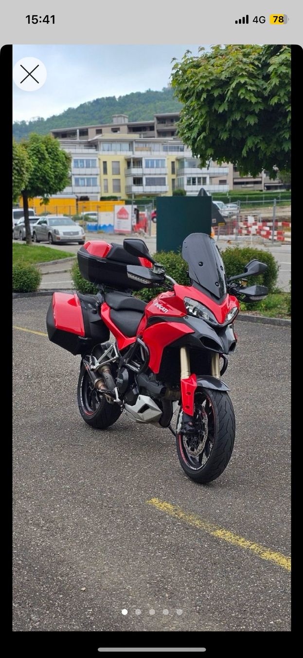 Ducati Touring: Ducati Multistrada 1200 – D'occasion à Biel/Bienne par Dragone74 1