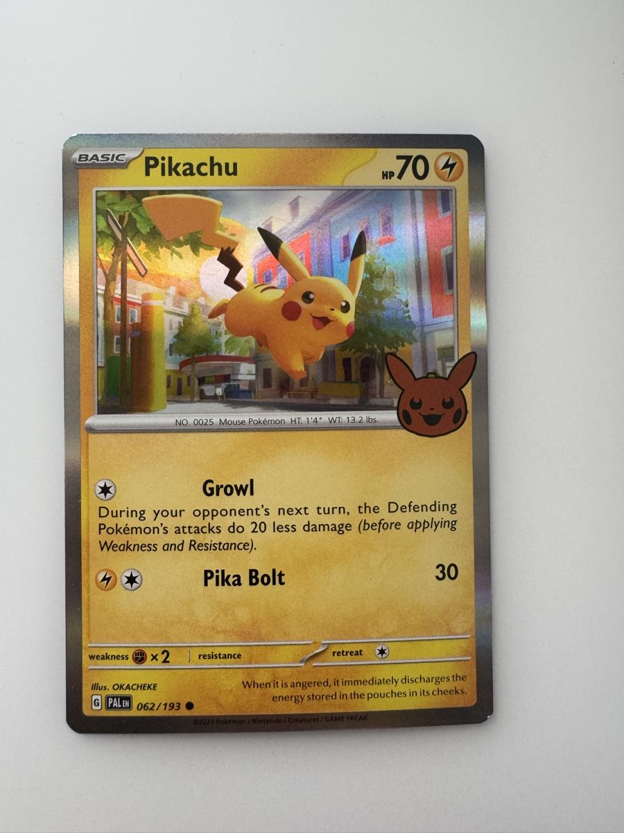 Cartes:     Pokémon Pikachu 062/193 Reverse Holo – Neuf (Voir description) à Balzers par gia_55wf