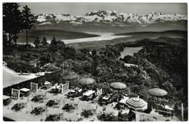 AK Berghaus Uto-Kulm 1942 mit Stempel Uetliberg
