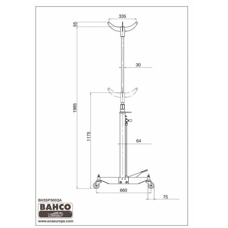 Bahco Tutti gli attrezzi: Bahco 500 kg Getriebeheber – Nuovo e nell'imballaggio originale da Bottighofen venduto da zaap 7