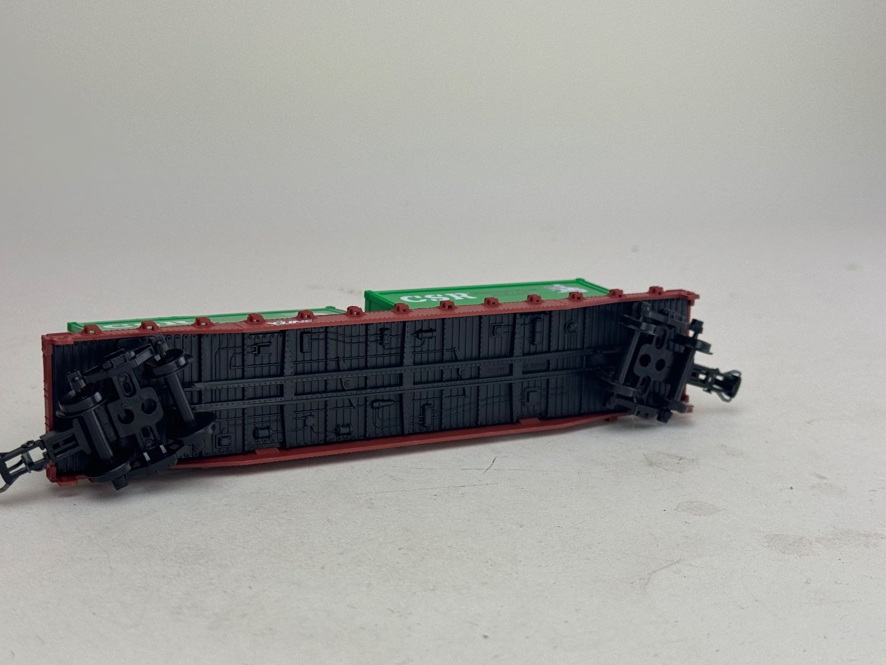 Modellini di ferrovie: EX- Freightline US Containerwagon CSR – Usato da Elm venduto da Wikmtz 2